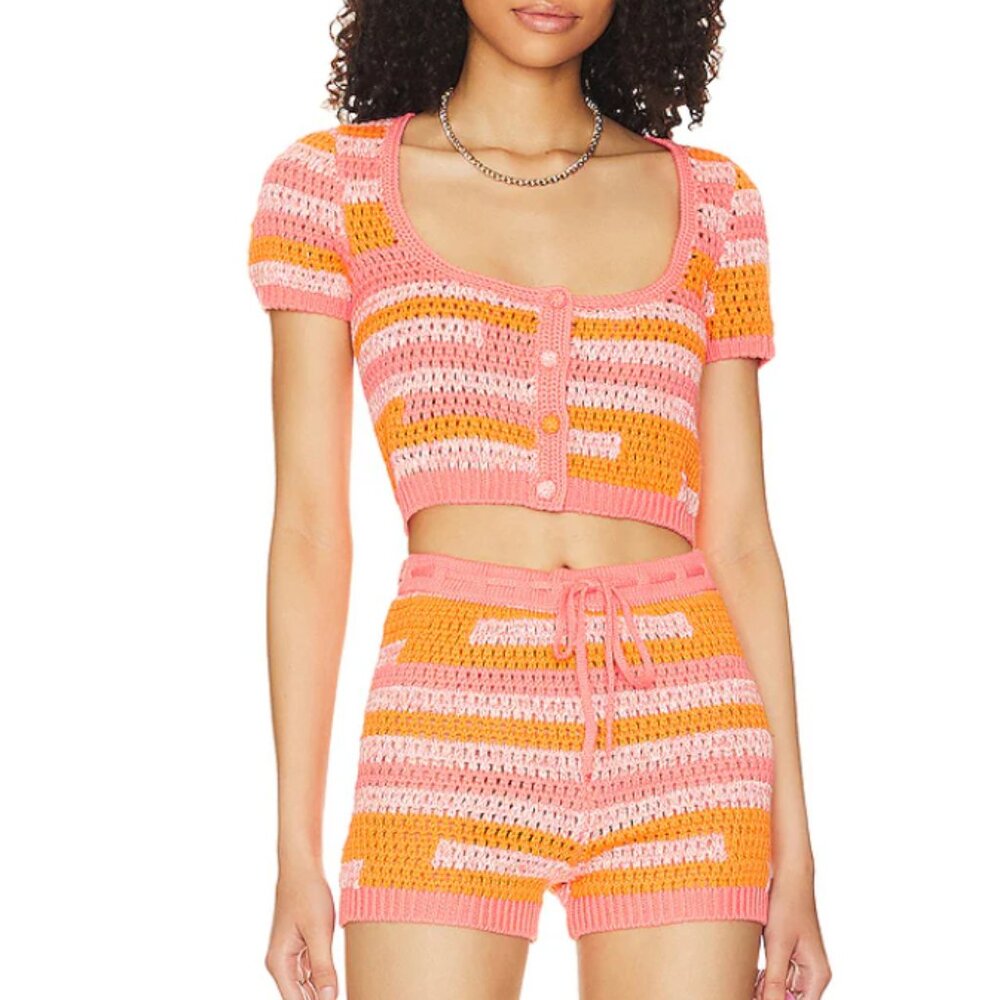 NWOT - Lovers + Friends SET - Eliava Cardigan (M) & Eliava Short (L)